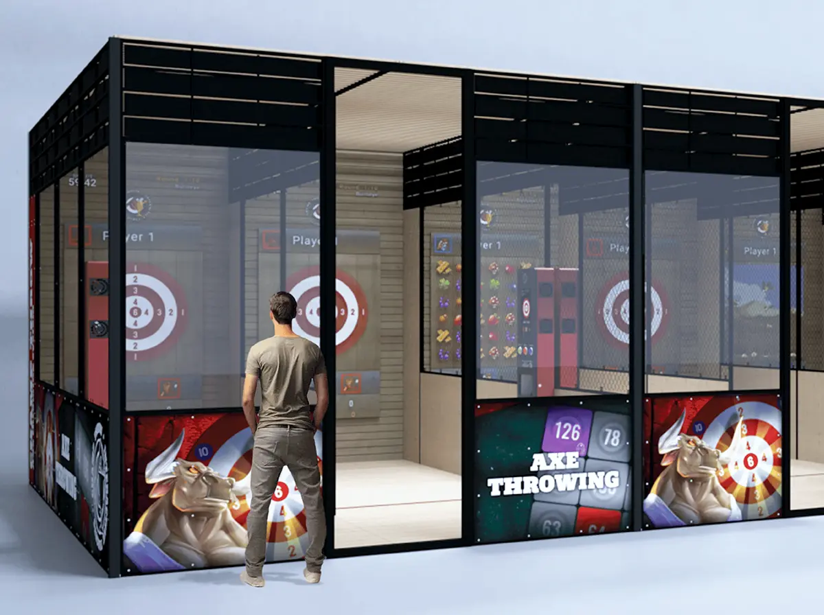 Digital Axe Throwing
