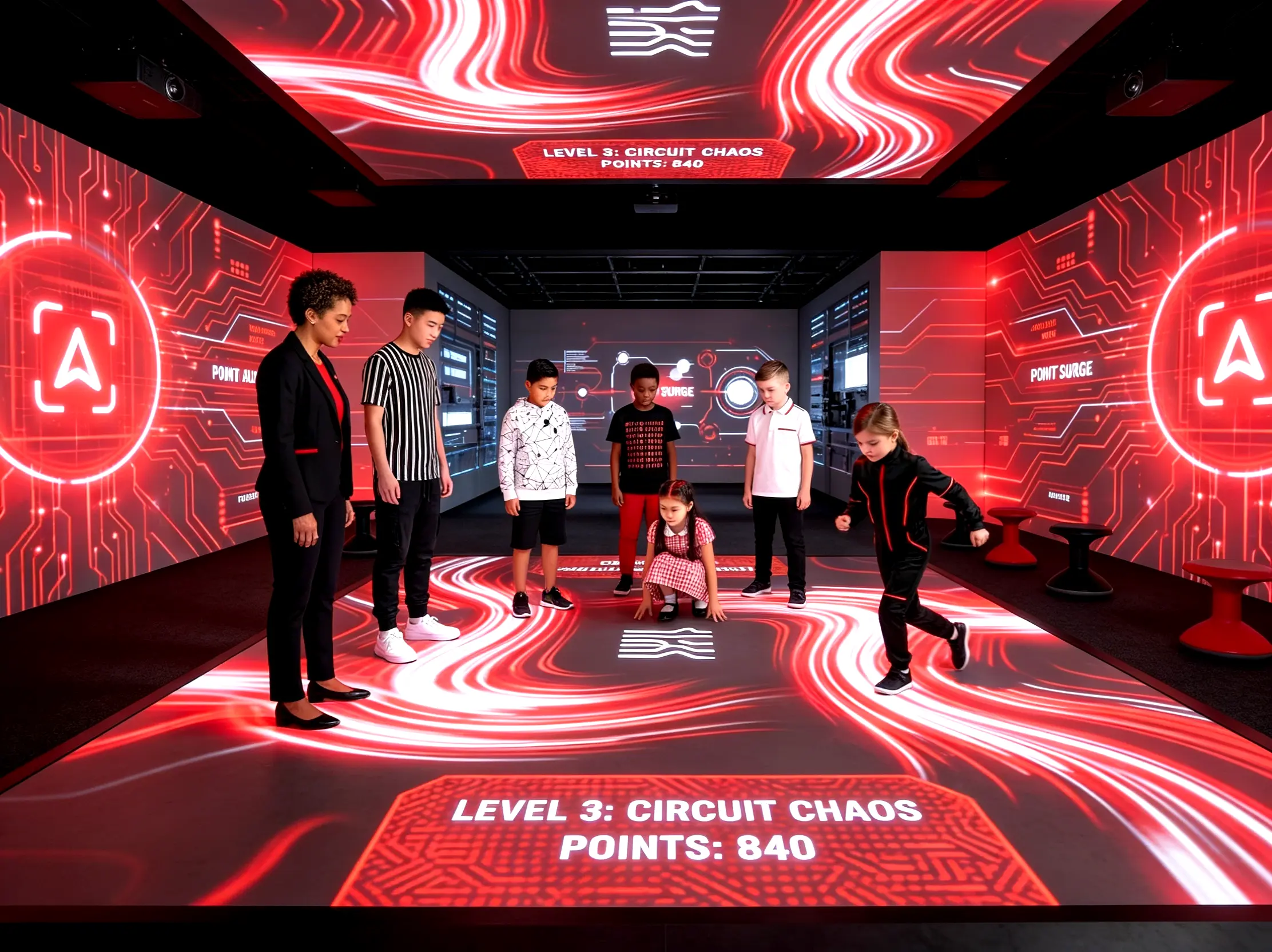 Interactive Flooring Games