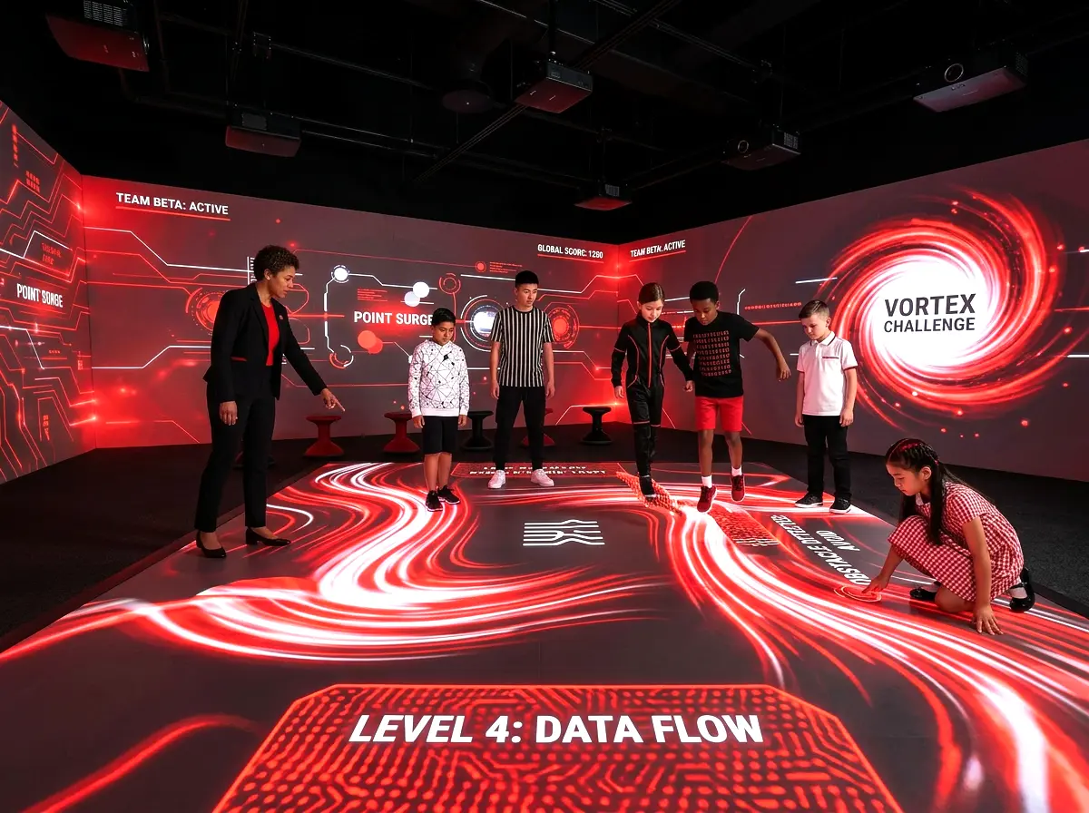 Interactive Flooring Games