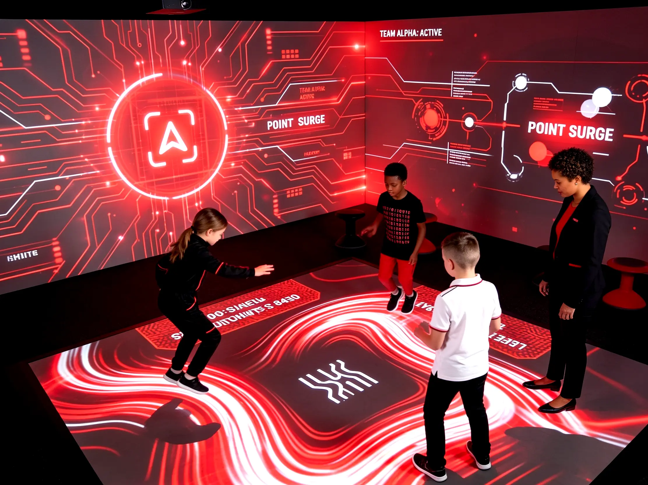 Interactive Flooring Games